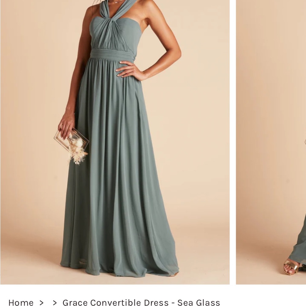NWT Birdy Grey Grace Convertible Dress - Sea Glass Sz S